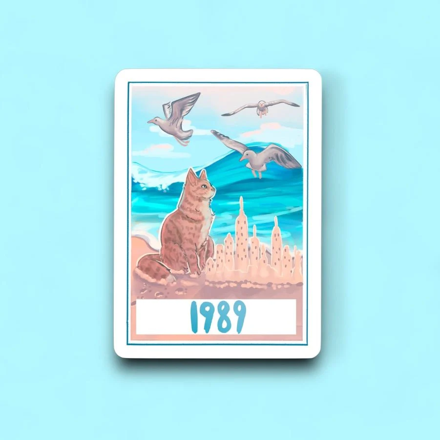 1989 Sticker - Image 2