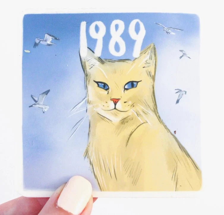 1989 Cat Sticker