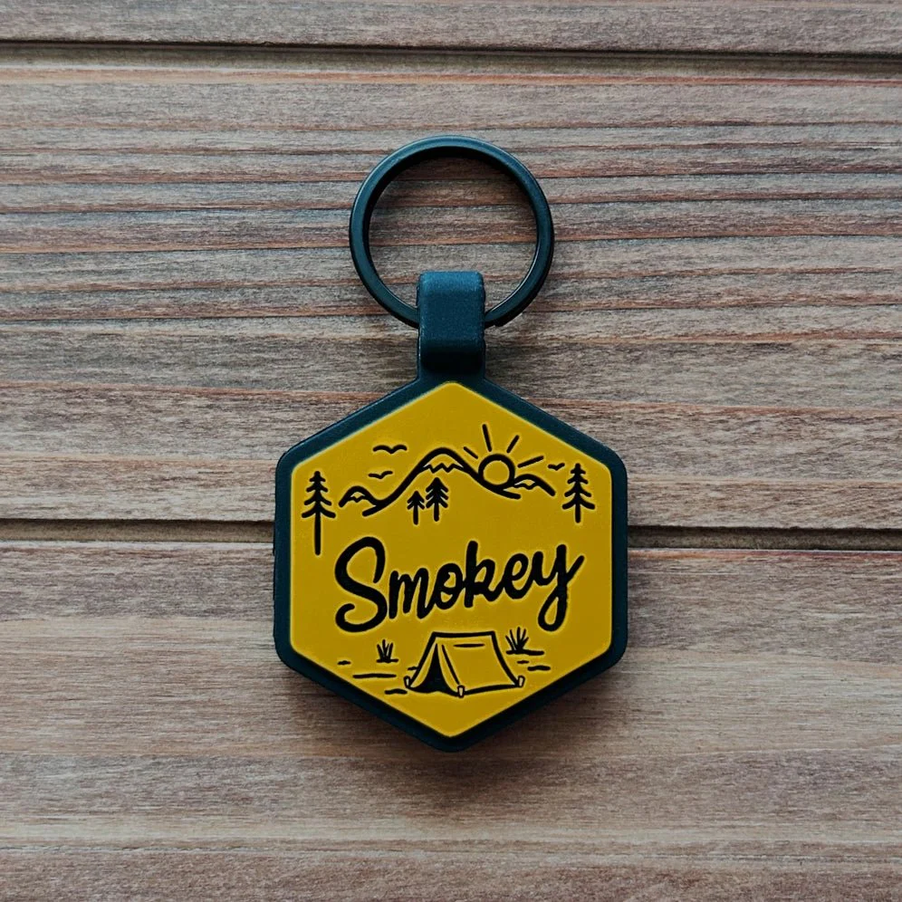 Adventure Is Calling Silicone Dog ID Tag - Image 2