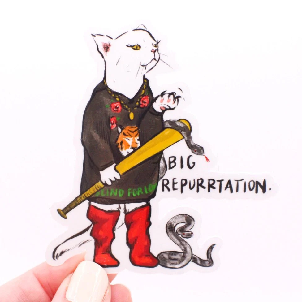 Big Repurrtation Sticker