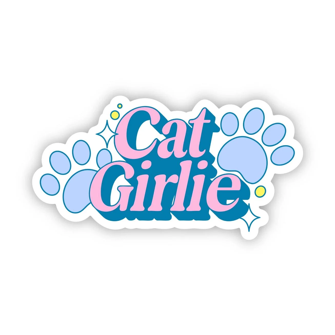 Cat Girlie Sticker