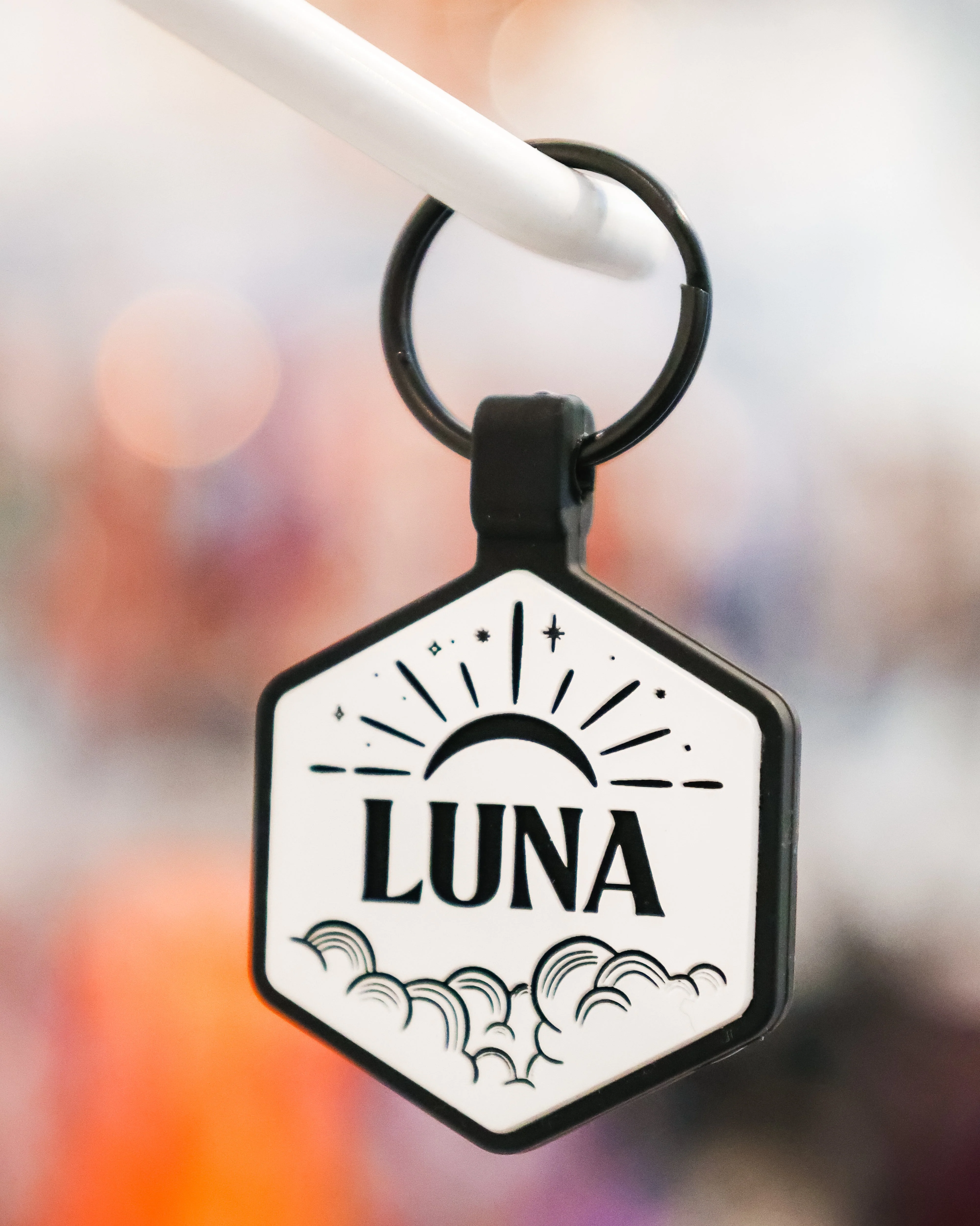 Celestial Daydream Silicone Pet ID Tag