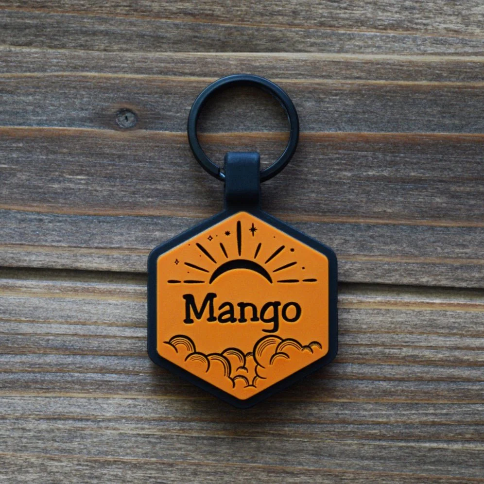 Celestial Daydream Silicone Pet ID Tag - Image 2