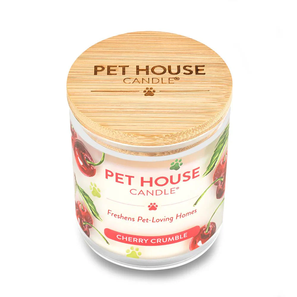 Cherry Crumble Pet House Candle - Image 3