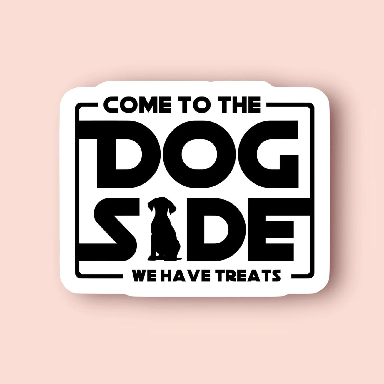 Come To the Dog Side Sticker