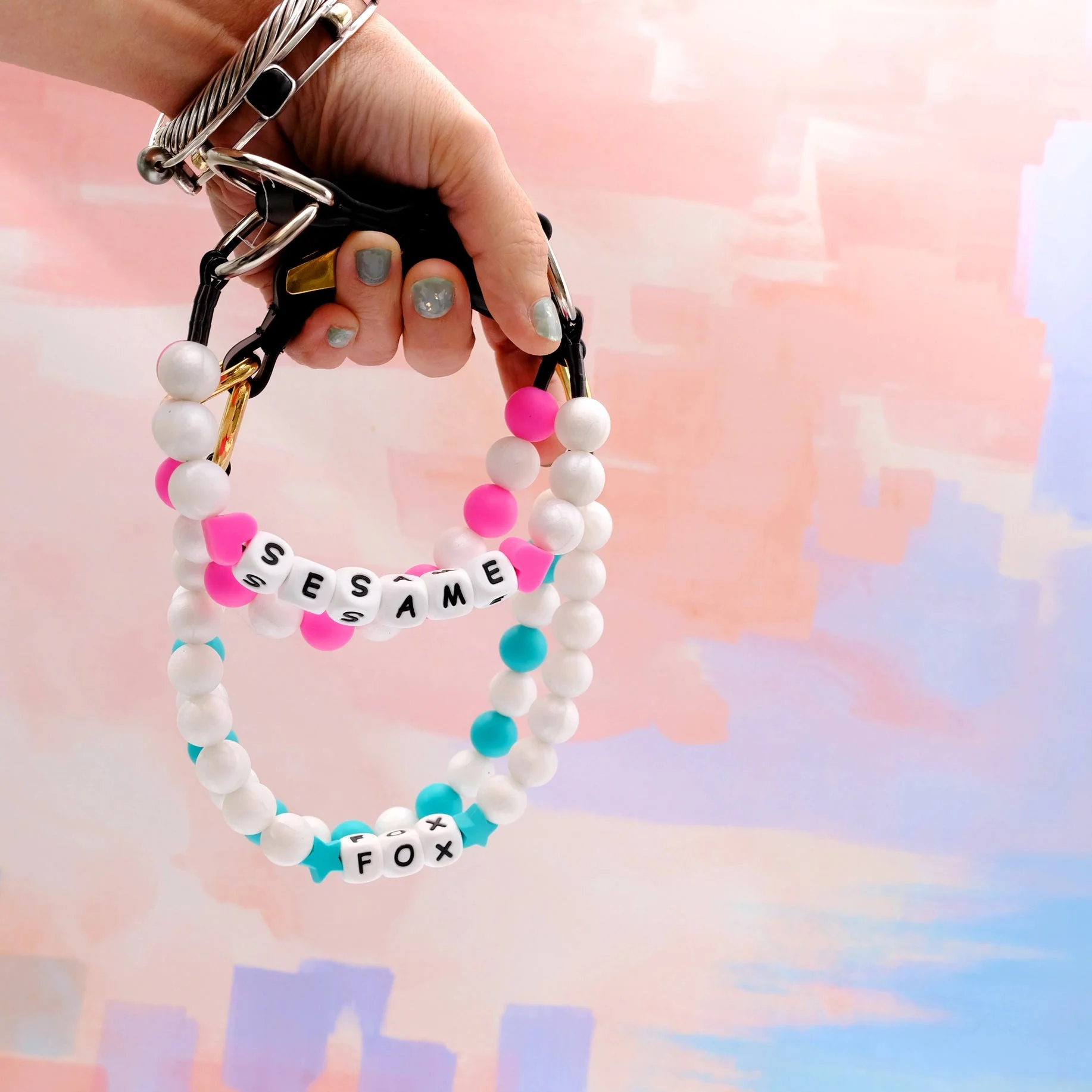 Customizable Friendship Bracelet Pet Collar - Image 3