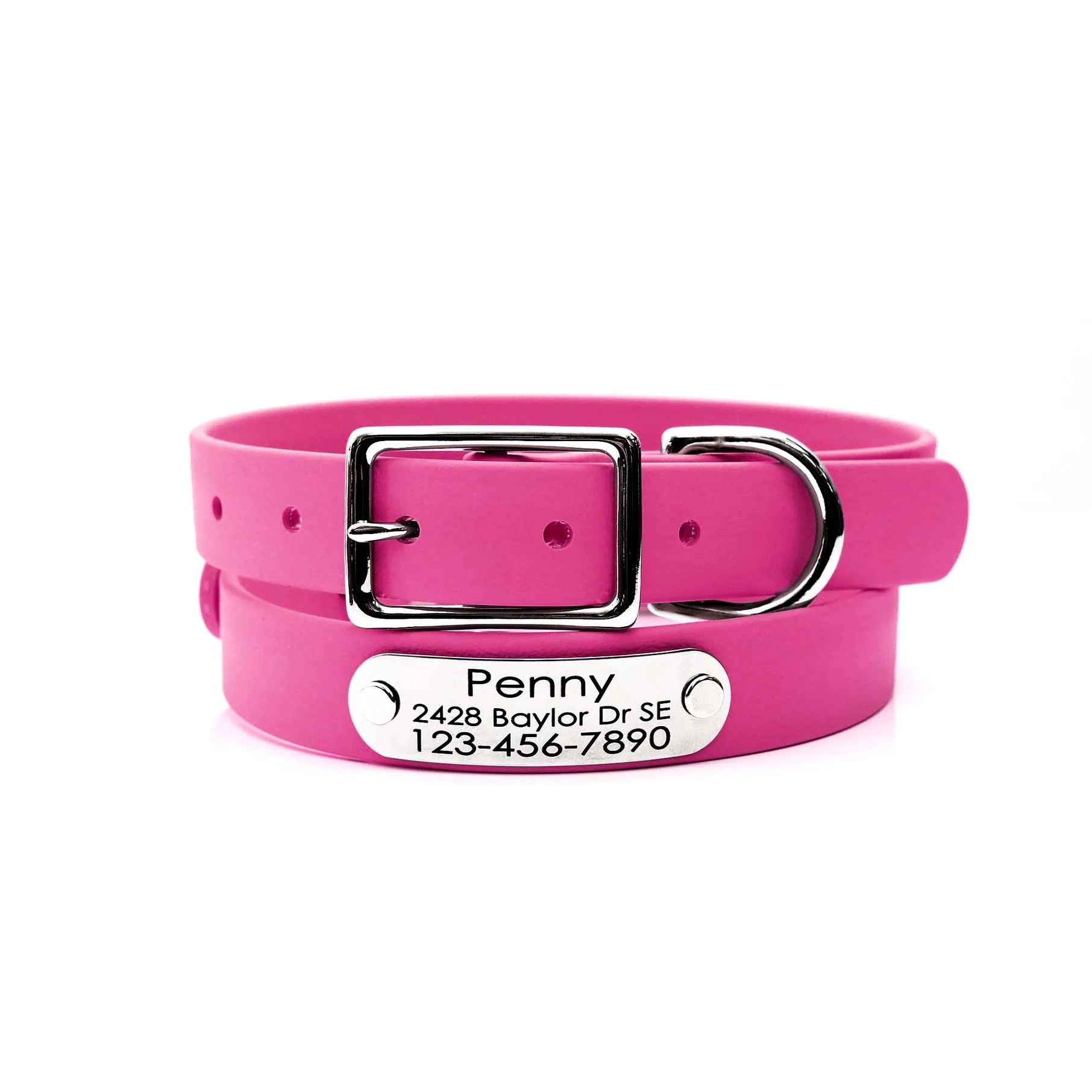 Customize Your Own Biothane Buckle Waterproof Pet Collar - Image 4