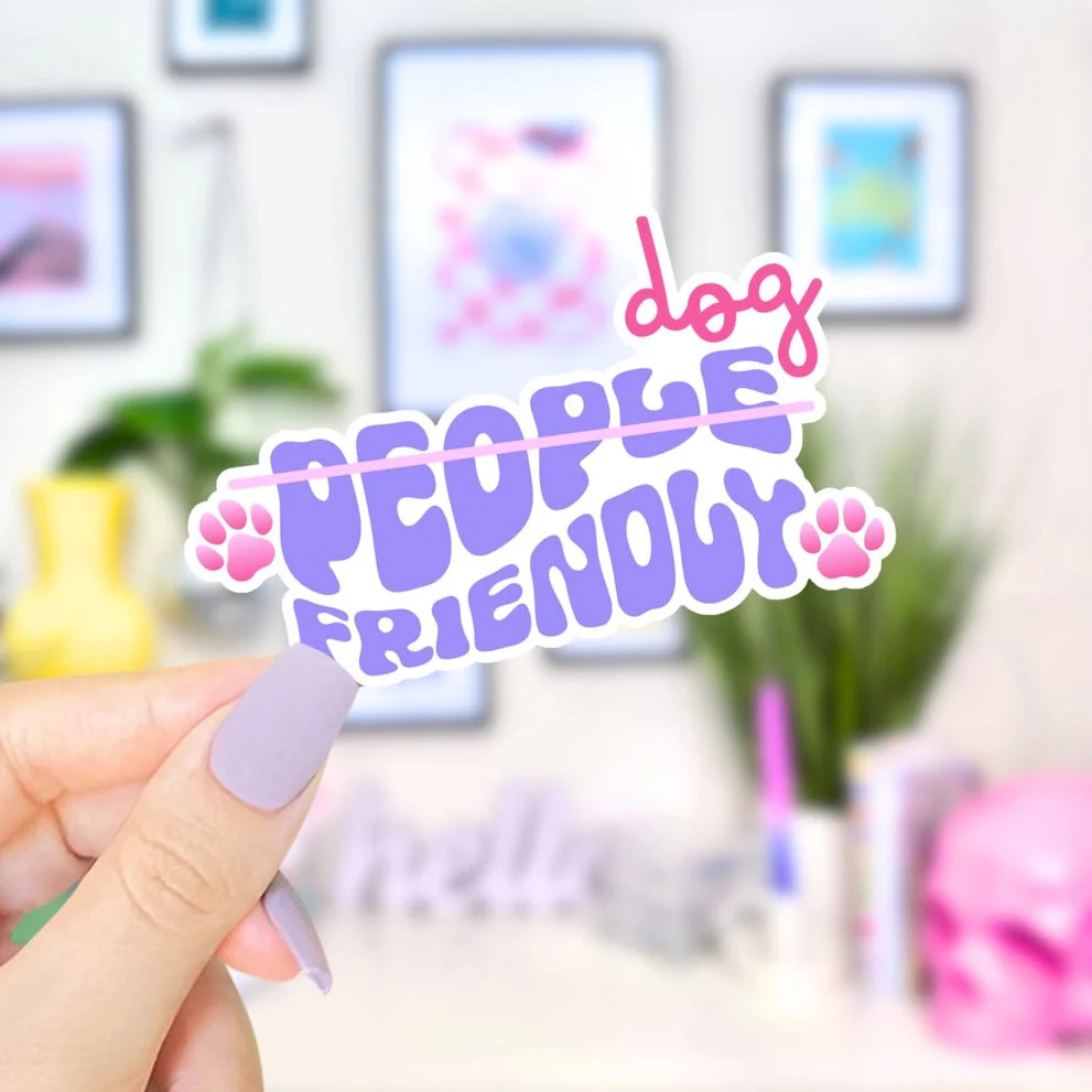 Dog Friendly Sticker