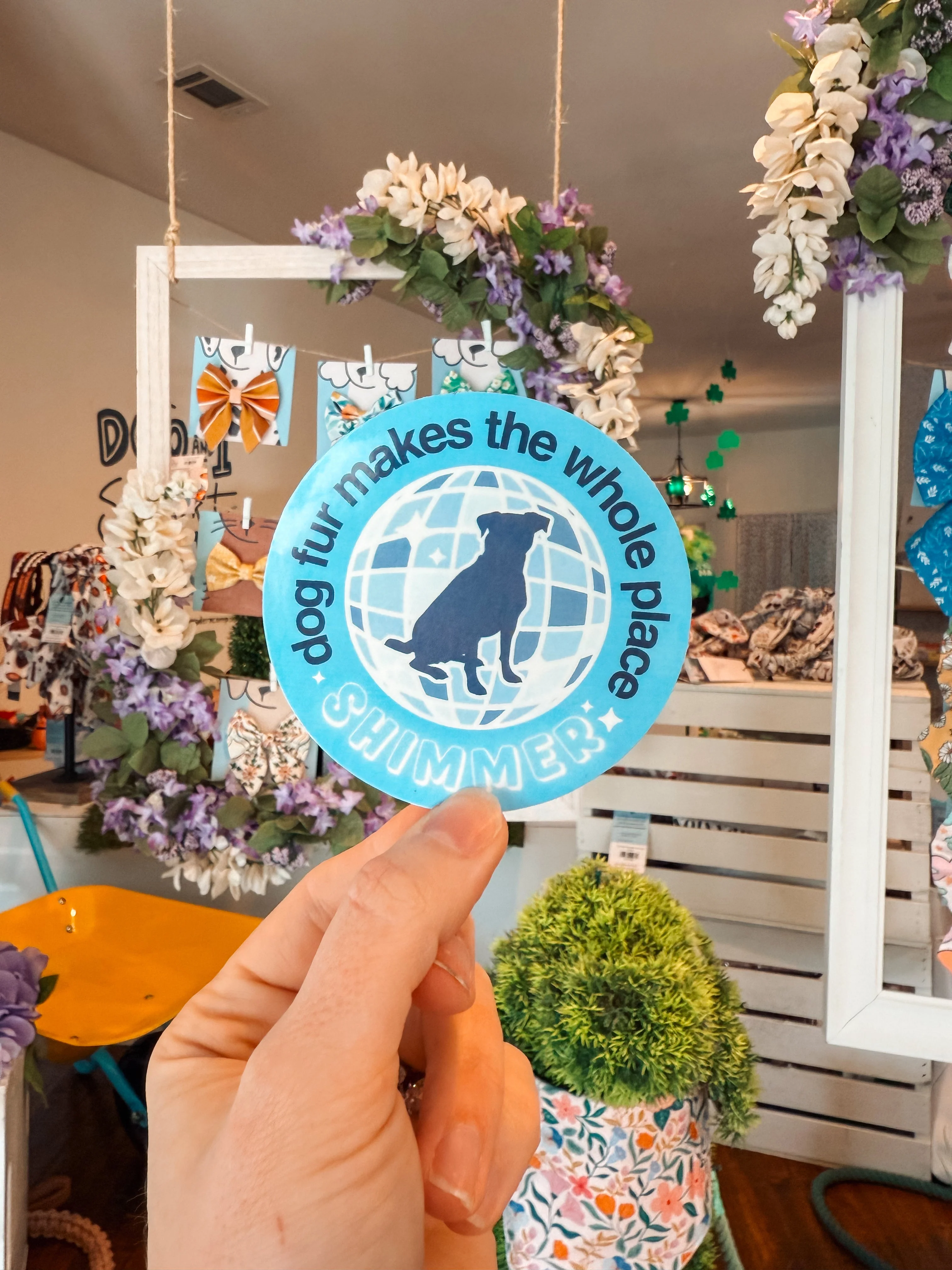 Dog Fur Sticker