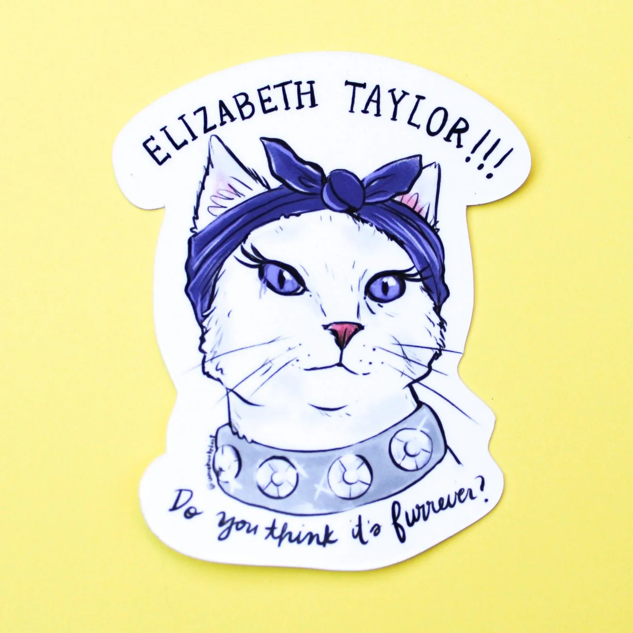 Elizabeth Taylor Sticker