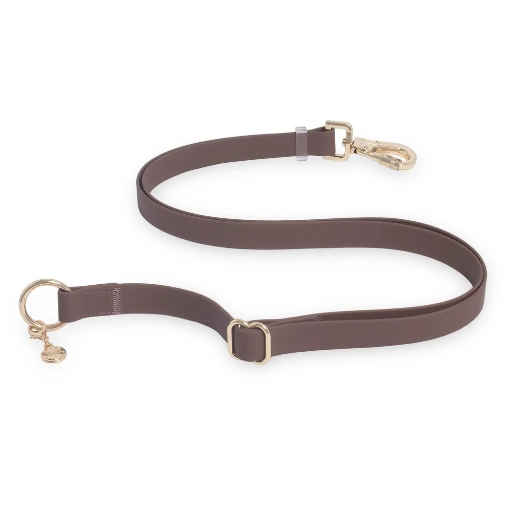 Espresso Brown Hands Free Leash 4-Way Extension - Image 2