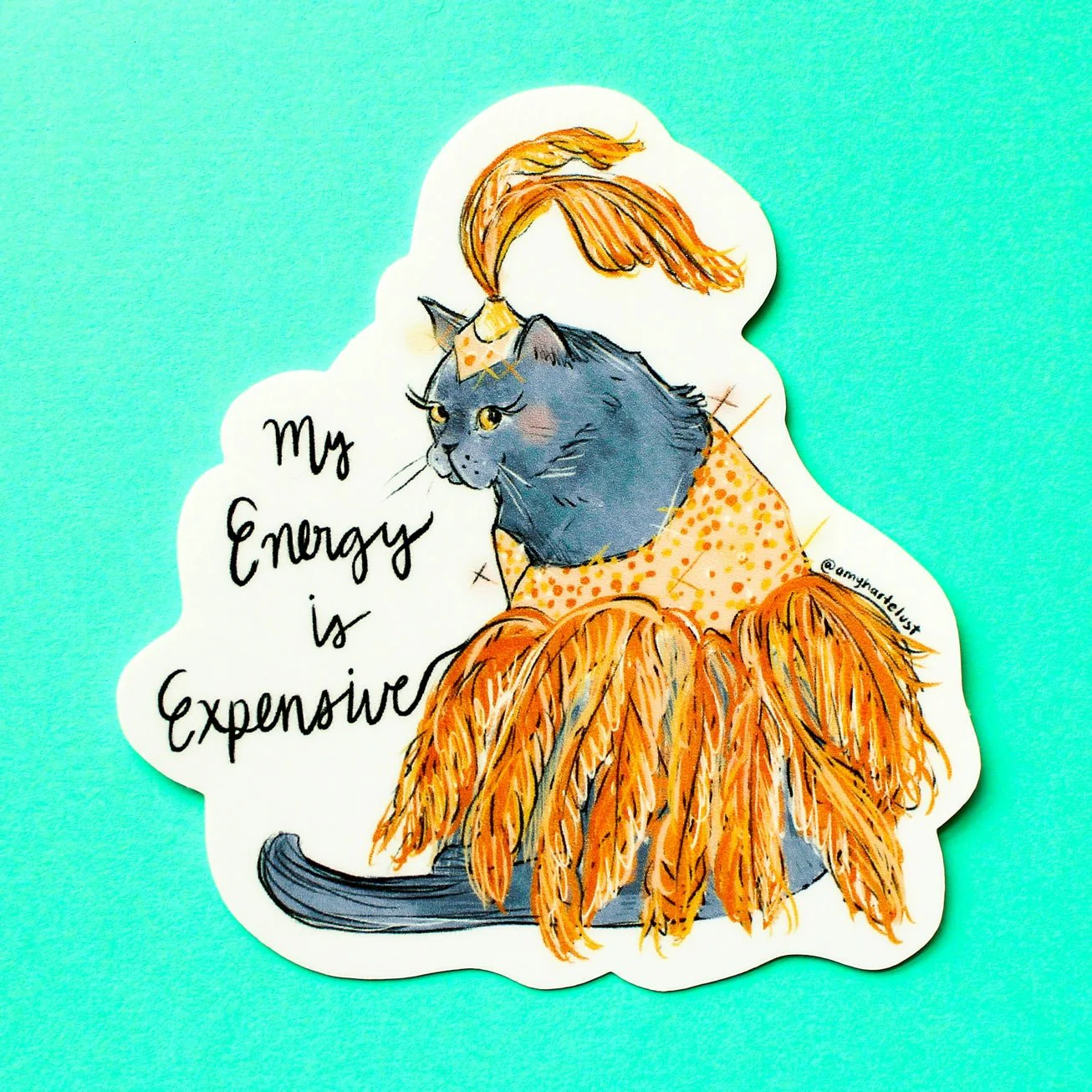 Expensive Energy Sticker