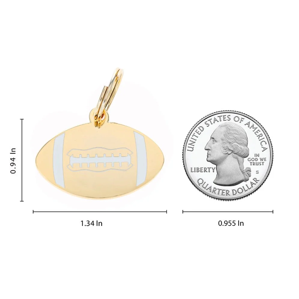 Football Pet Id Tag - Image 3