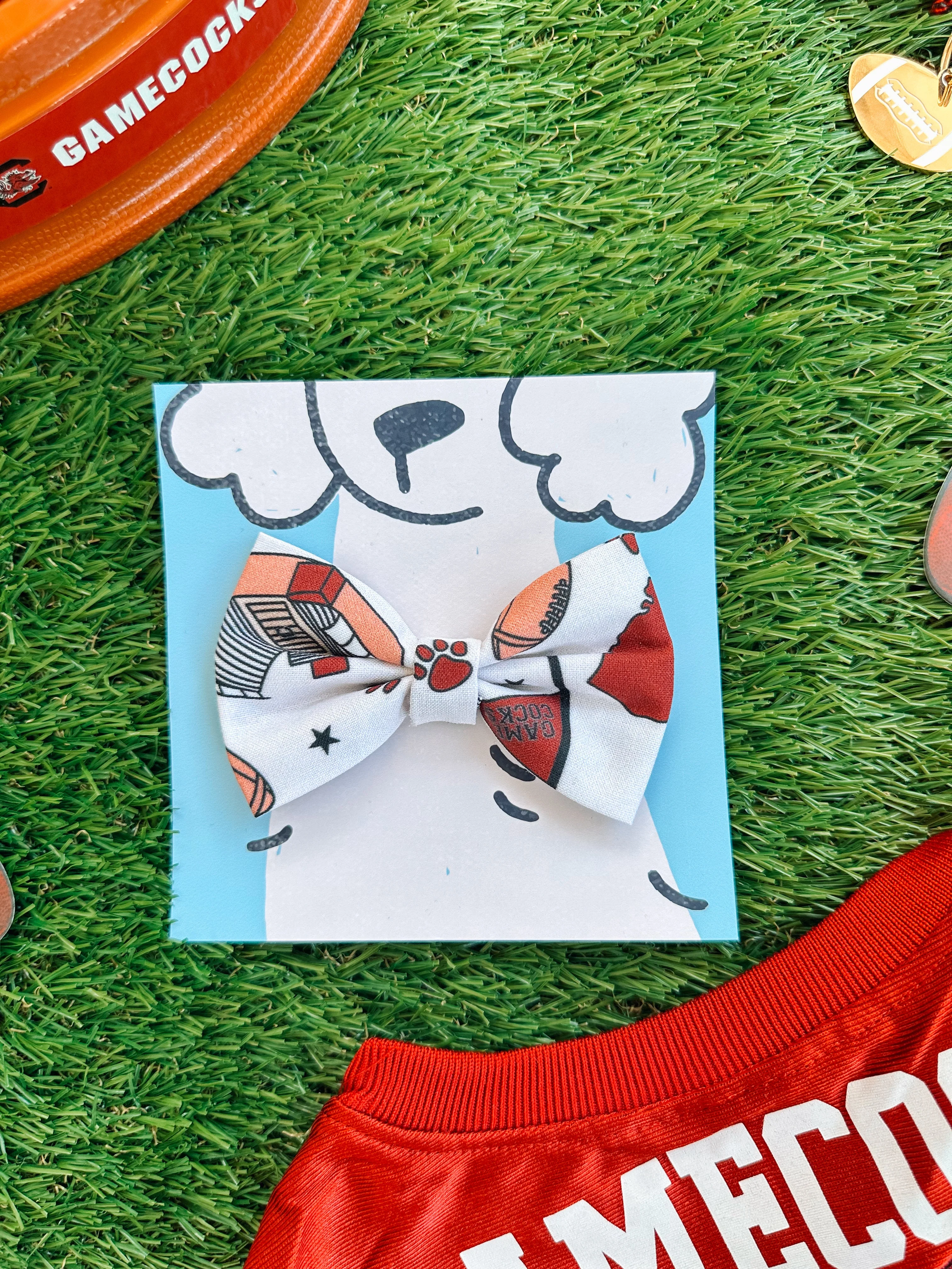 Go Gamecocks Pet Bowtie - Image 3