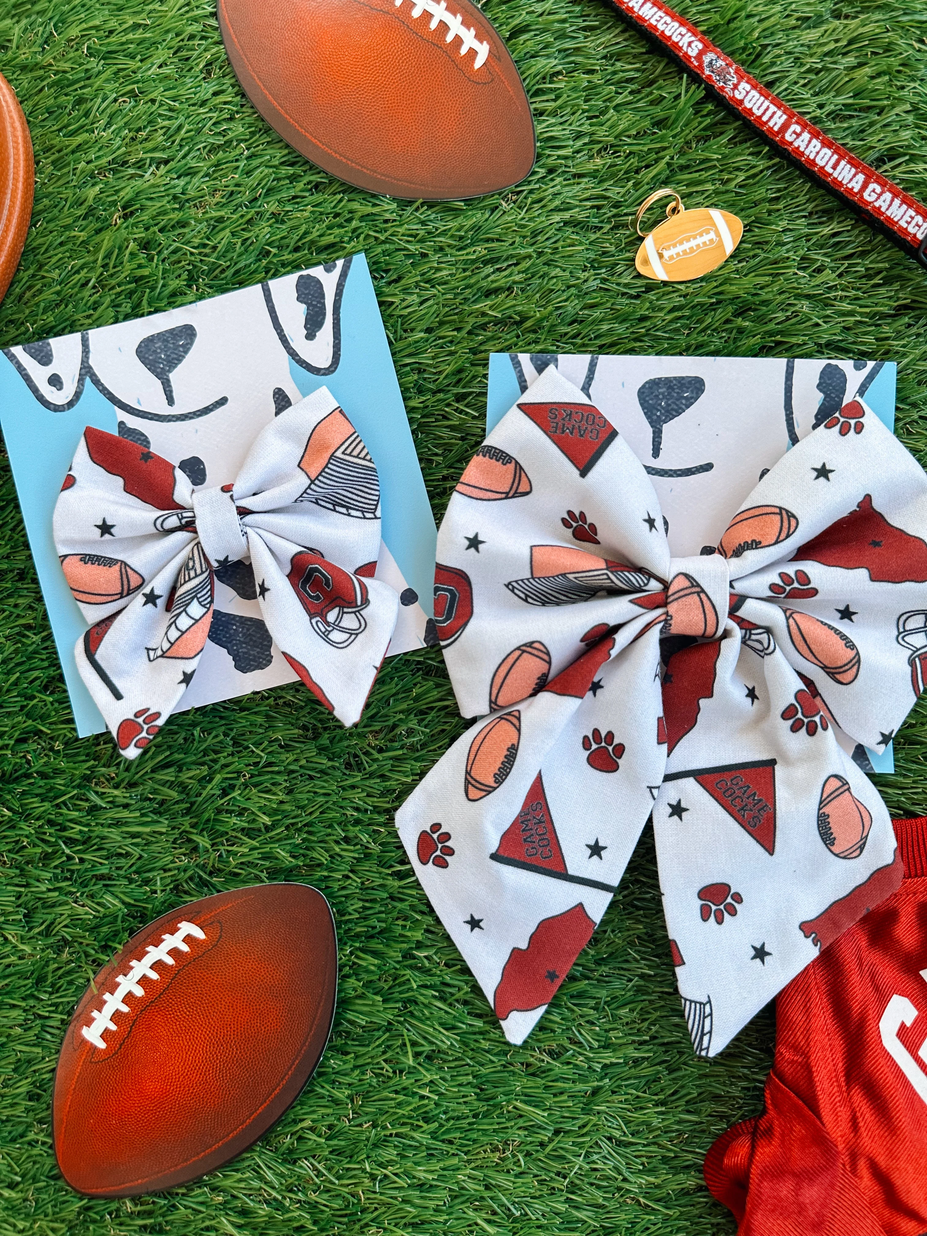 Go Gamecocks Pet Sailor Bow