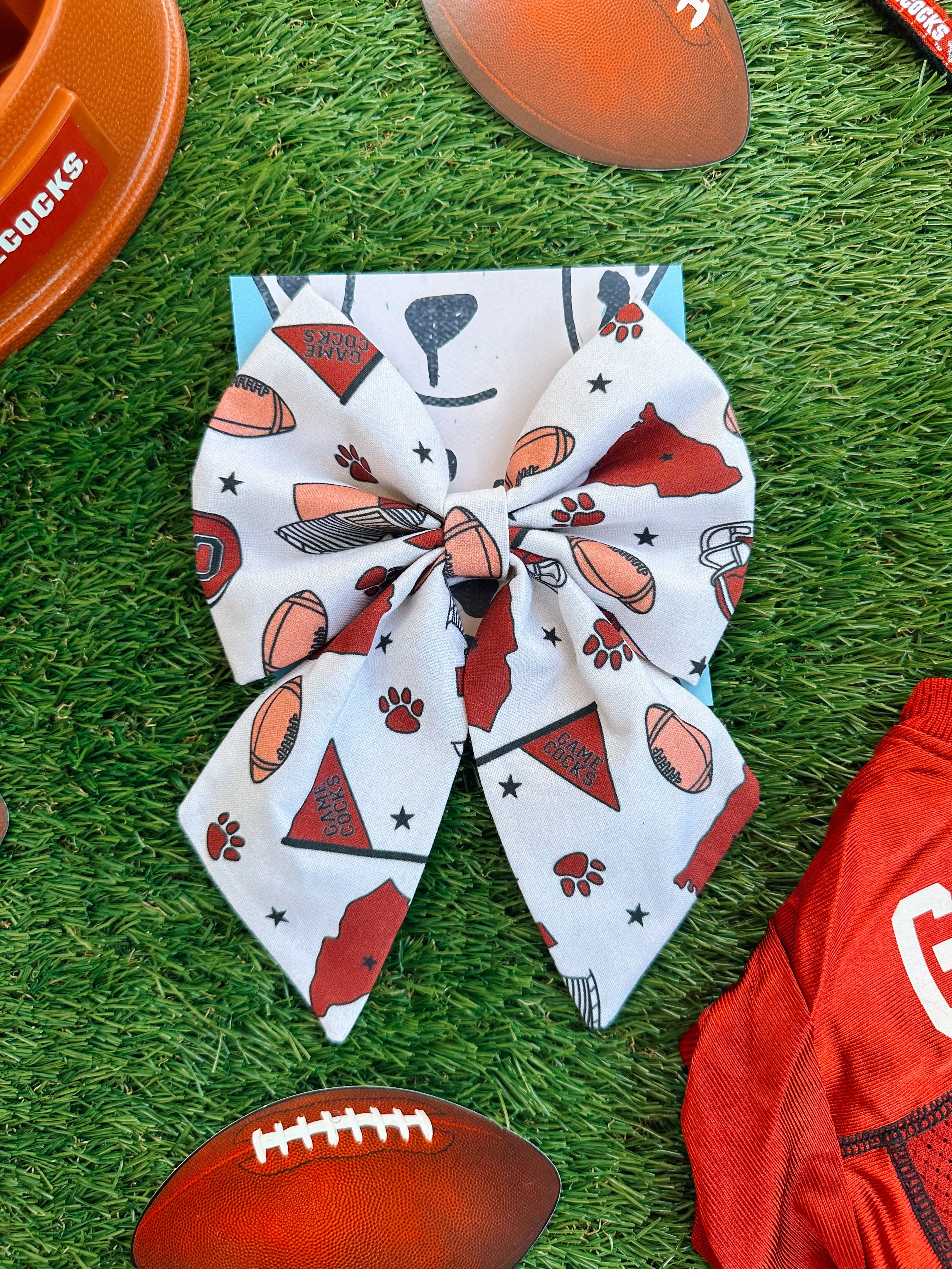 Go Gamecocks Pet Sailor Bow - Image 3