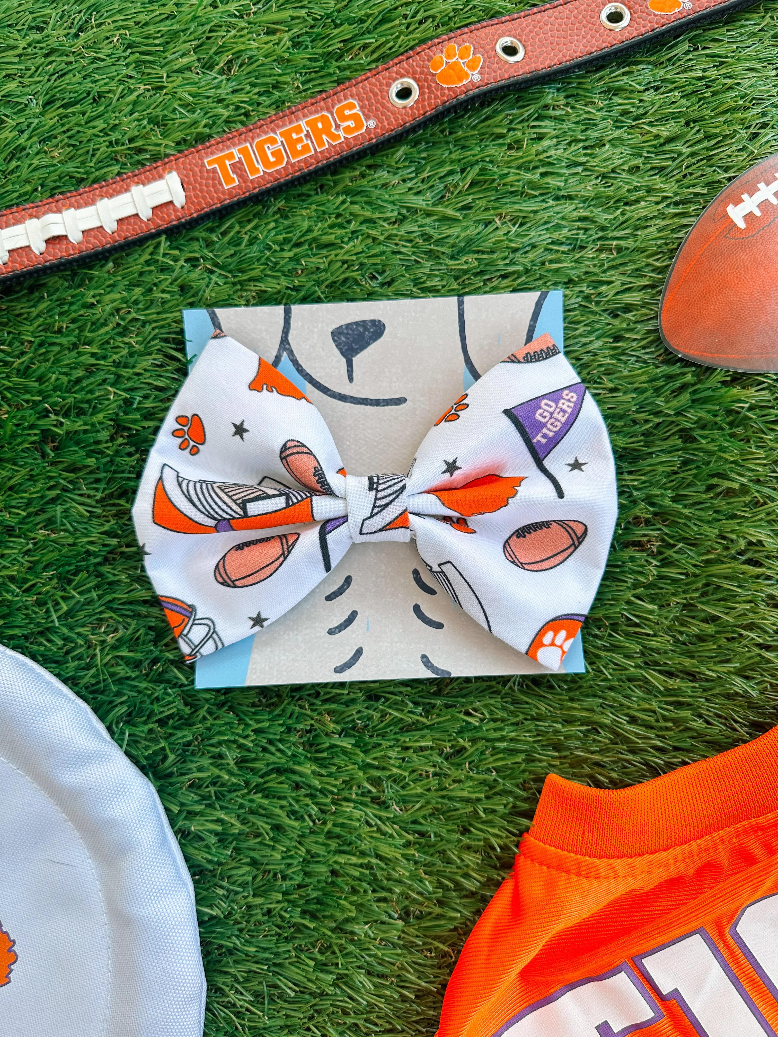 Go Tigers Pet Bowtie - Image 4