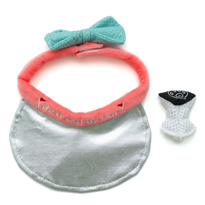 Golf Apurrel Visor and Glove Set For Cats