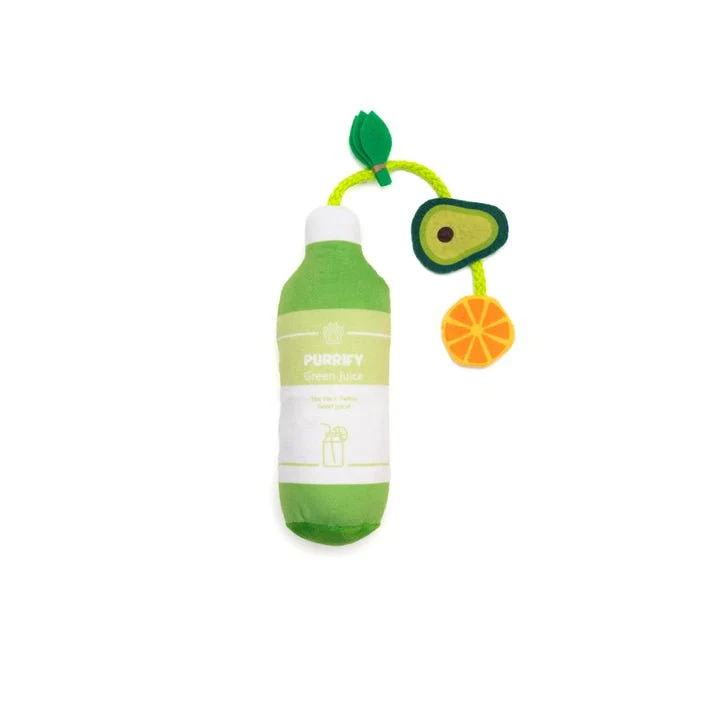 Green Juice Kicker Cat Toy