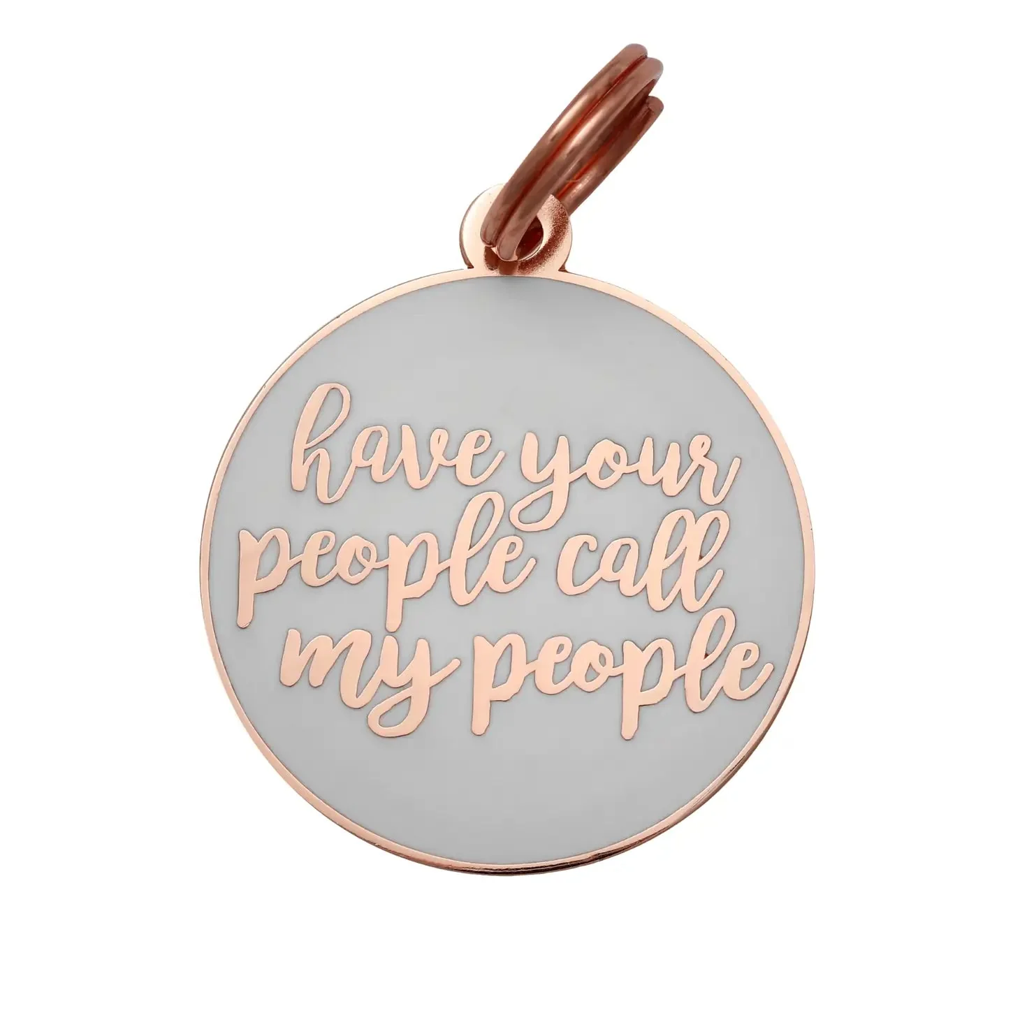 Have Your People Call My People Pet ID Tag - Image 2