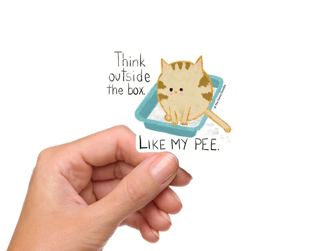 Litterbox Sticker - Image 2