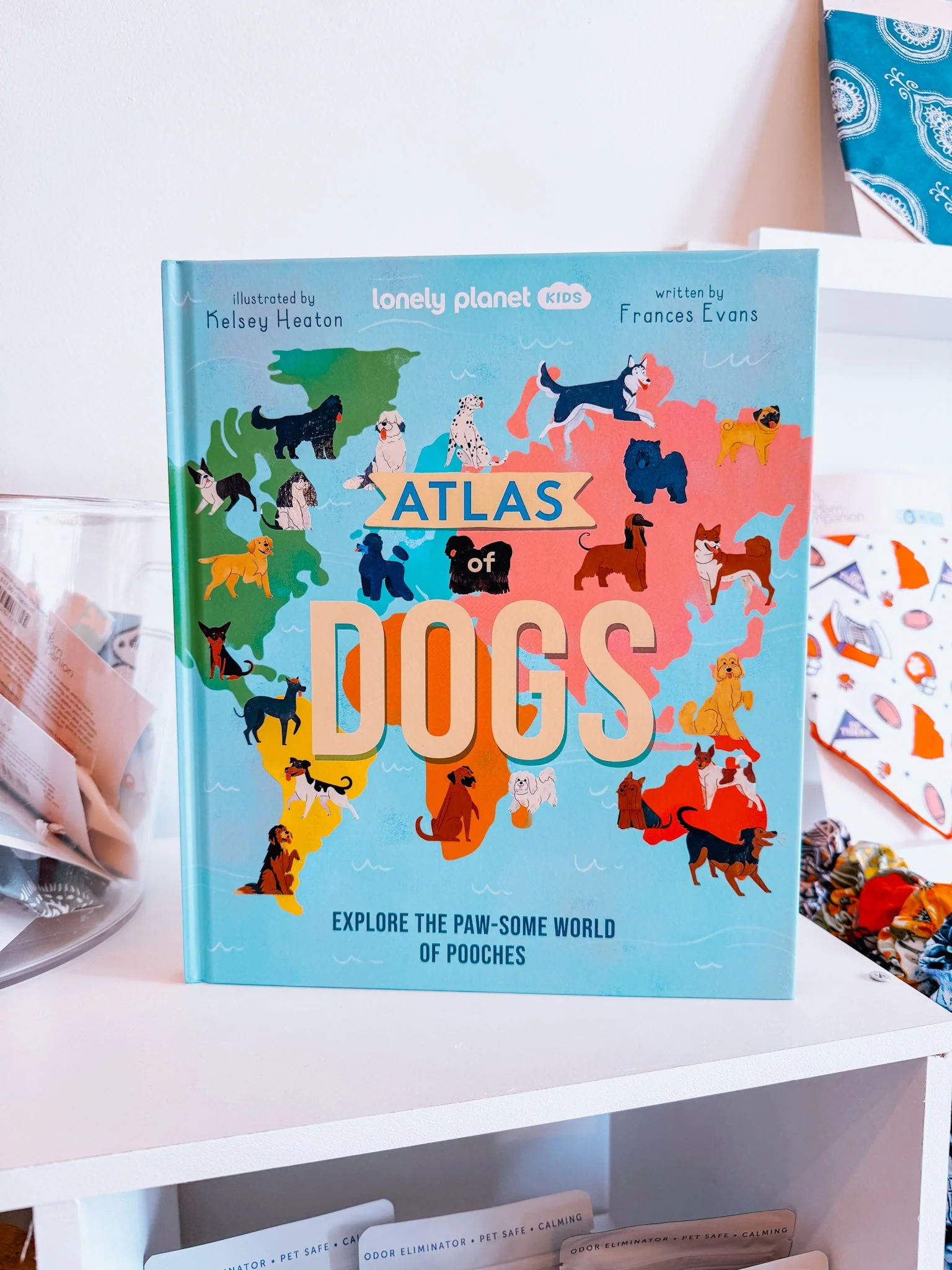 Lonely Planet Kids Atlas of Dogs Book