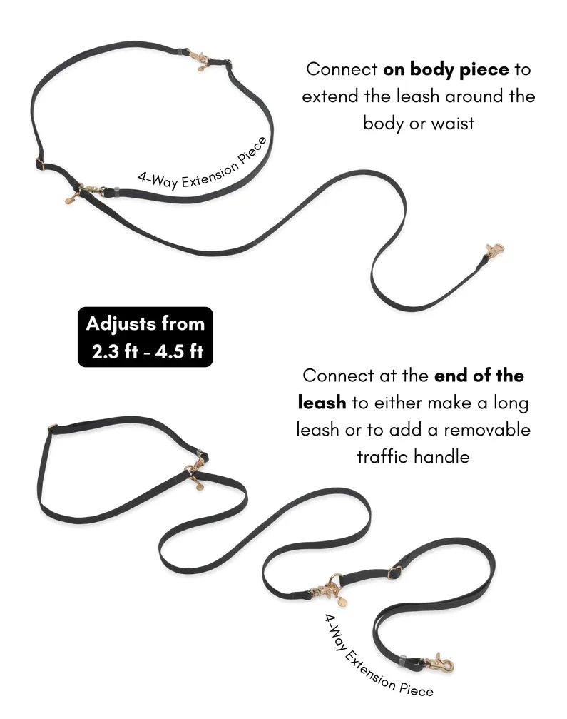 Malibu Blue Hands Free Leash 4-Way Extension - Image 4
