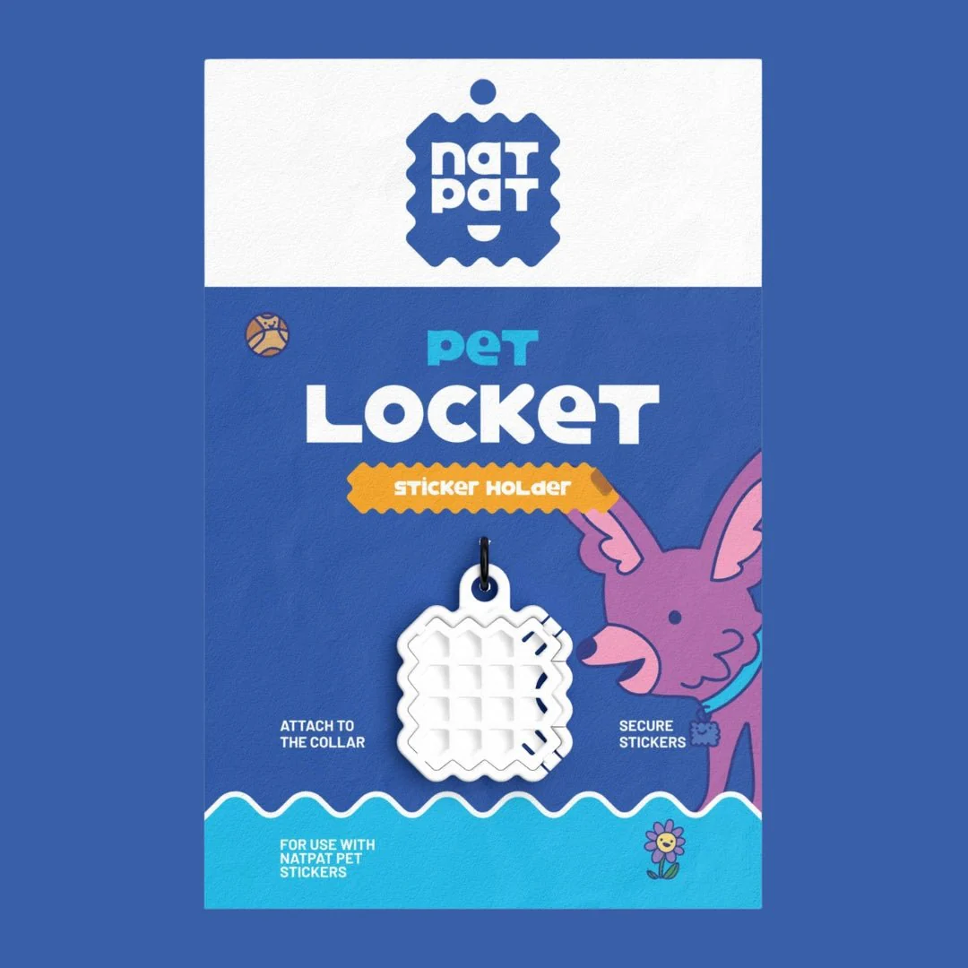 NATPAT Pet Locket Collar Sticker Locket