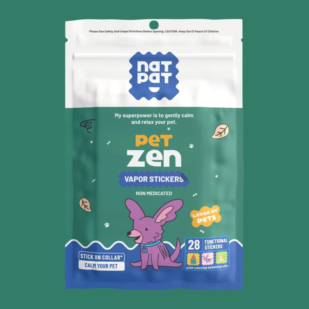 Natural Calming & Anti-Anxiety Pet Stickers