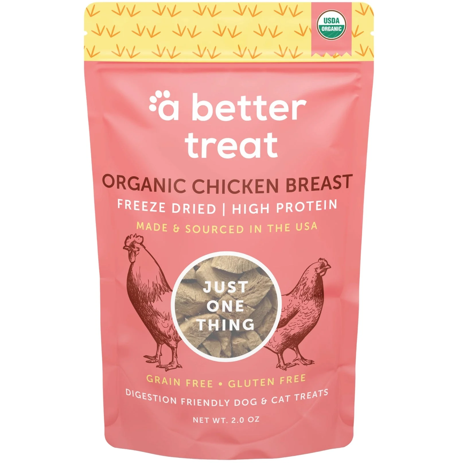 Organic Freeze Dried Chicken Breast Treats