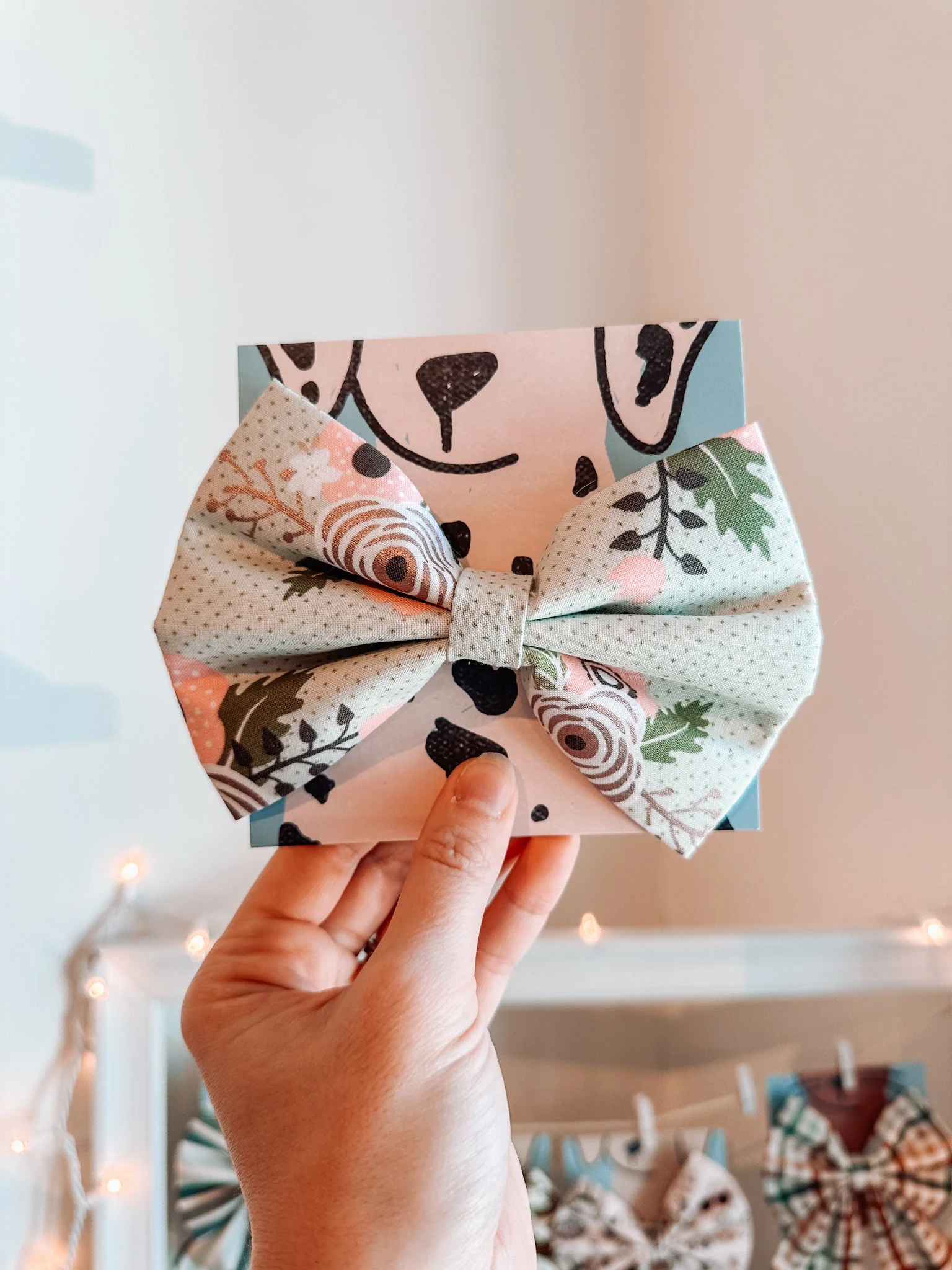 Peony Bow Tie