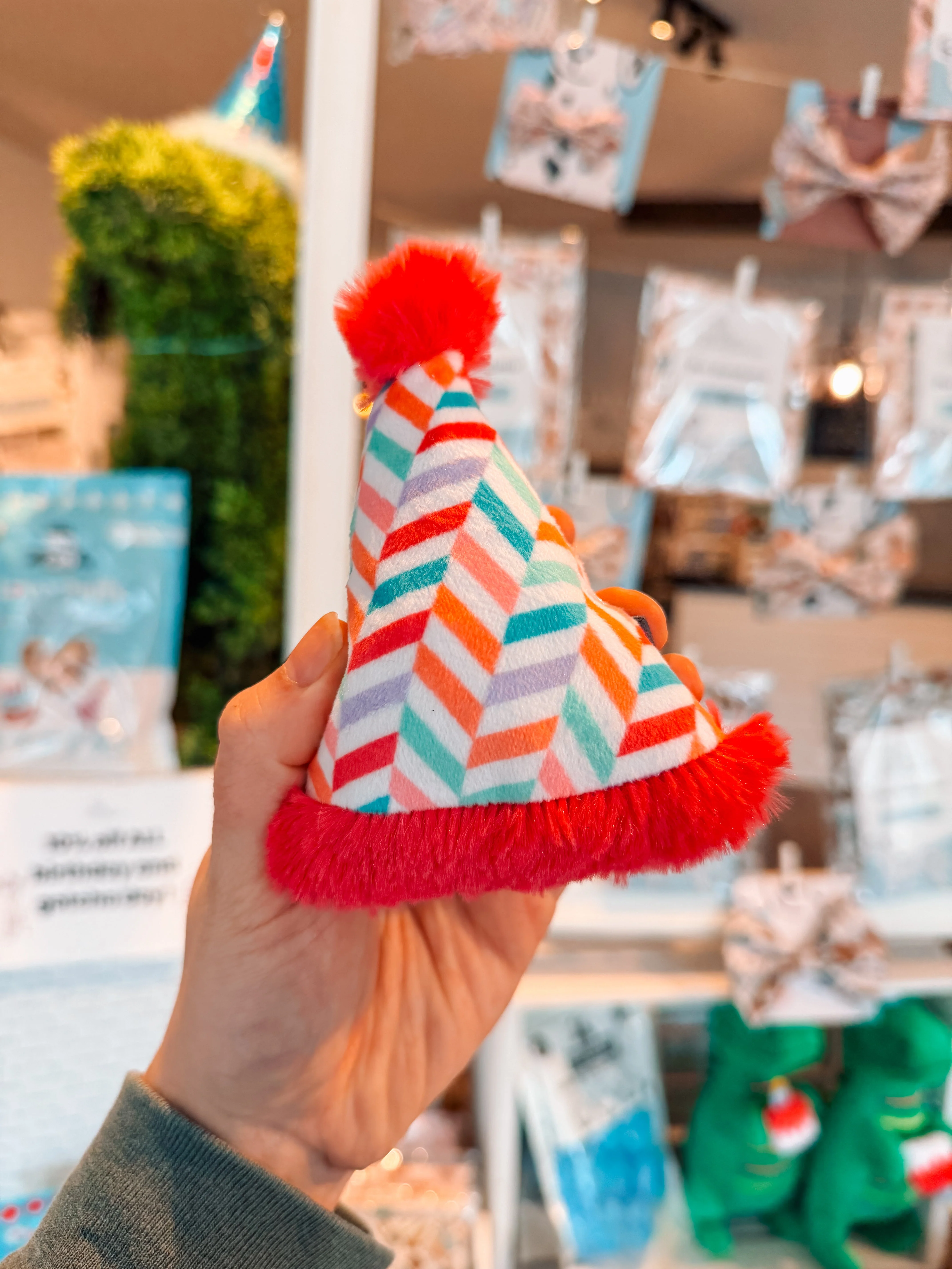 Pink Mini Hat Toy