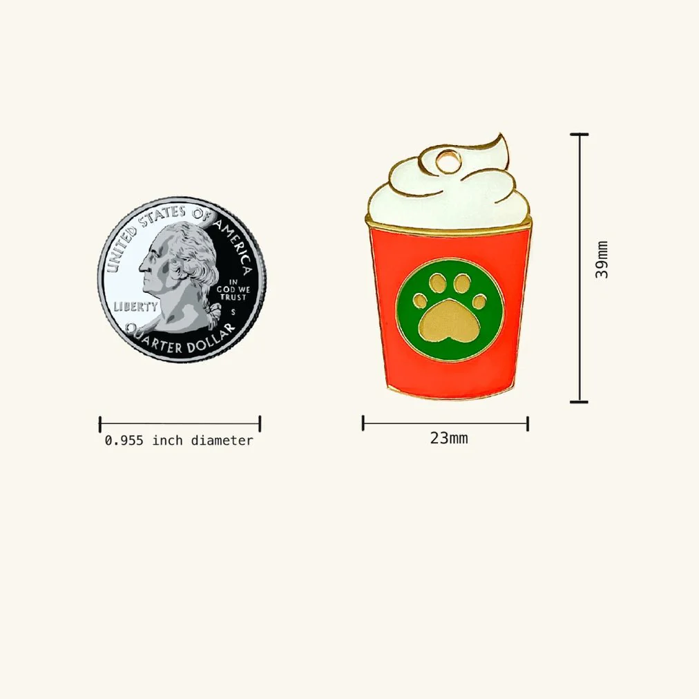 Pup Cup Pet ID Tag - Image 3