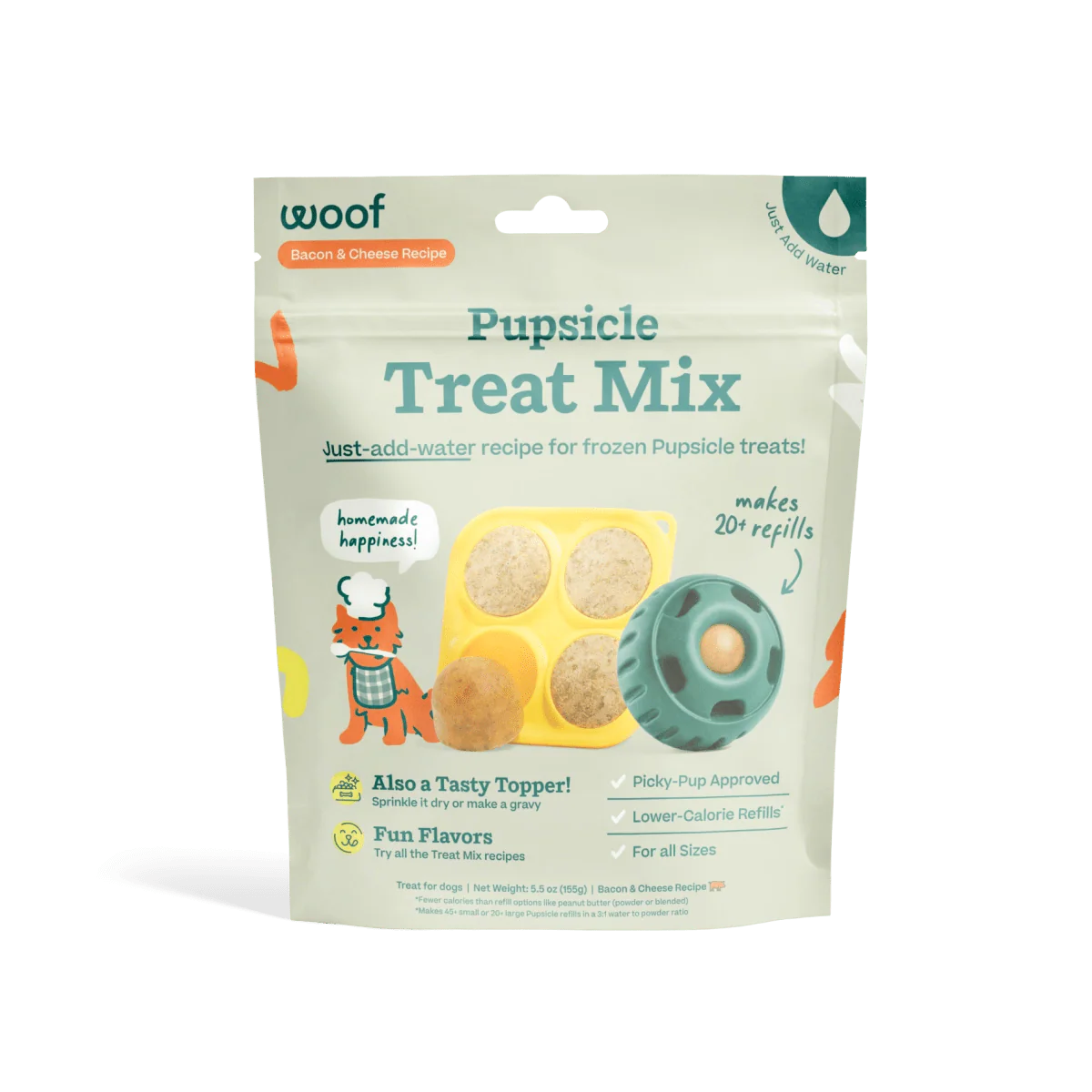 Pupsicle Treat Mix - Bacon & Cheese