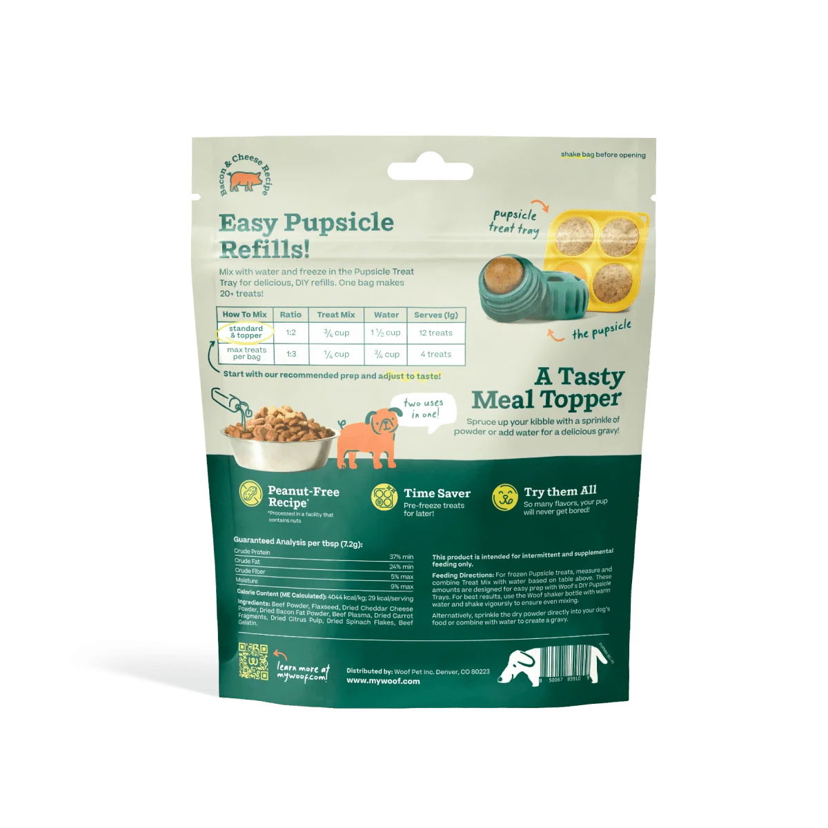 Pupsicle Treat Mix - Bacon & Cheese - Image 2