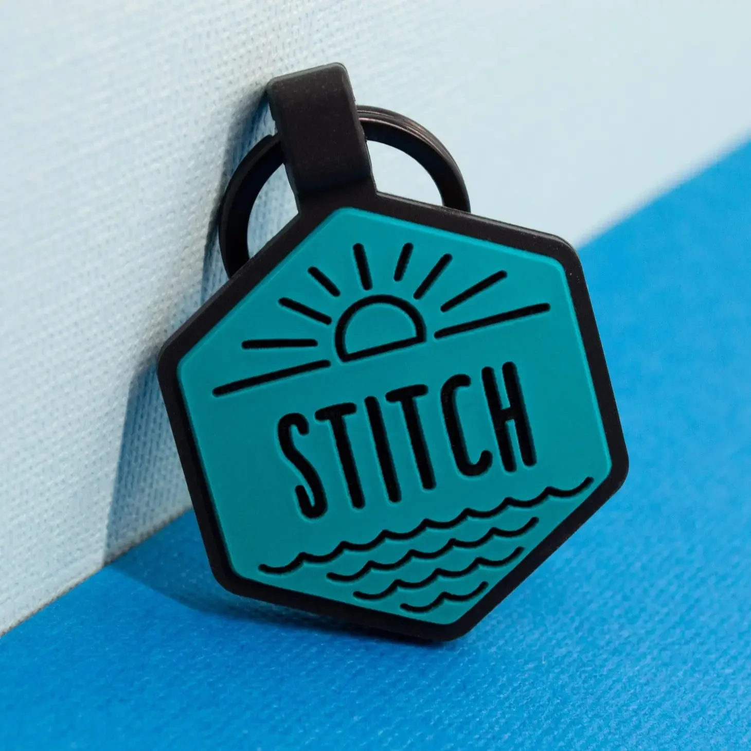 Salt and Sun Silicone Pet ID Tag - Image 2