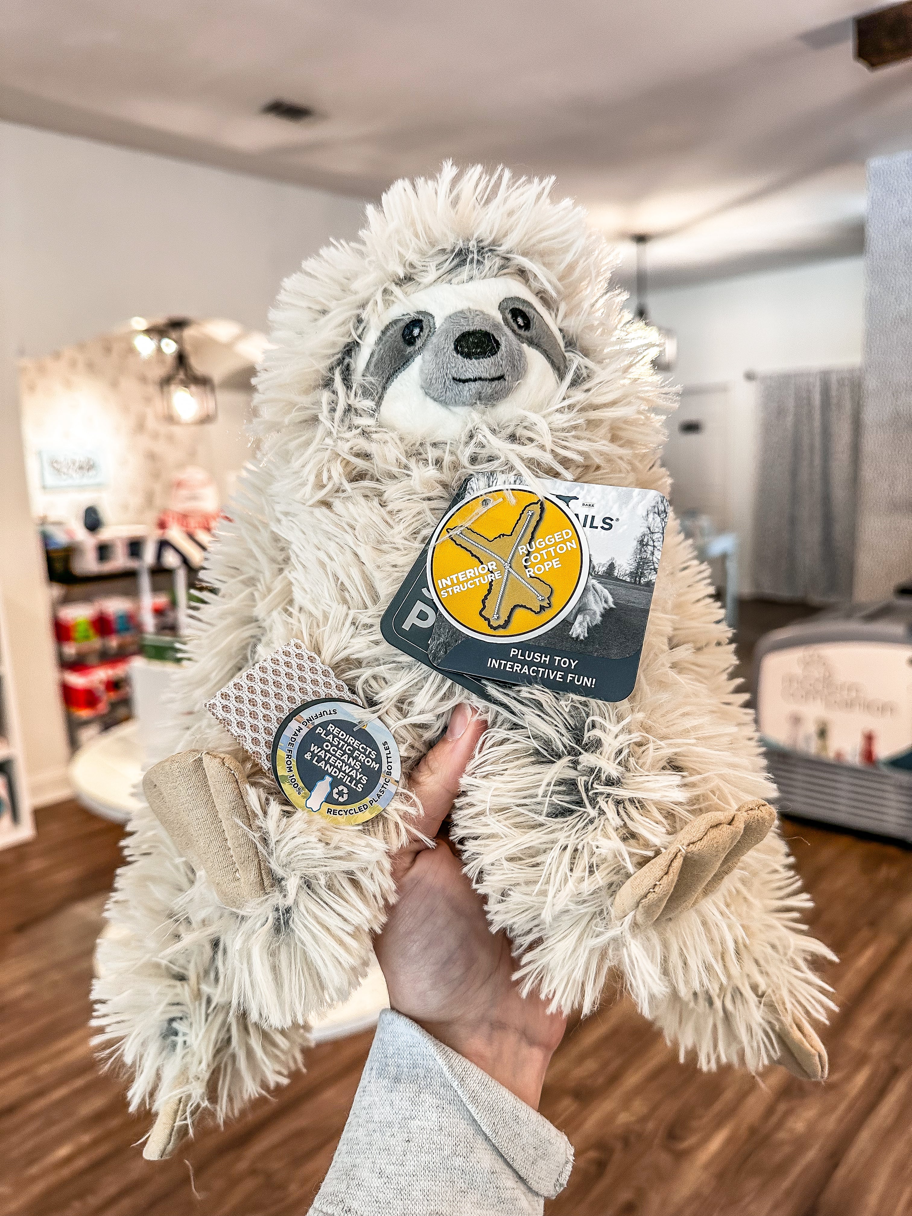 Sloth Rope Tug Toy