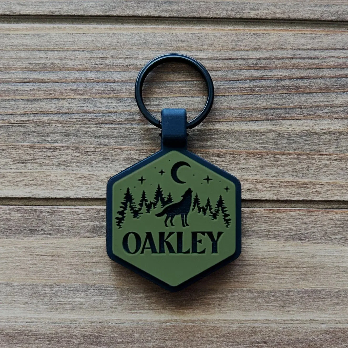 Stay Wild Silicone Dog ID Tag - Image 2