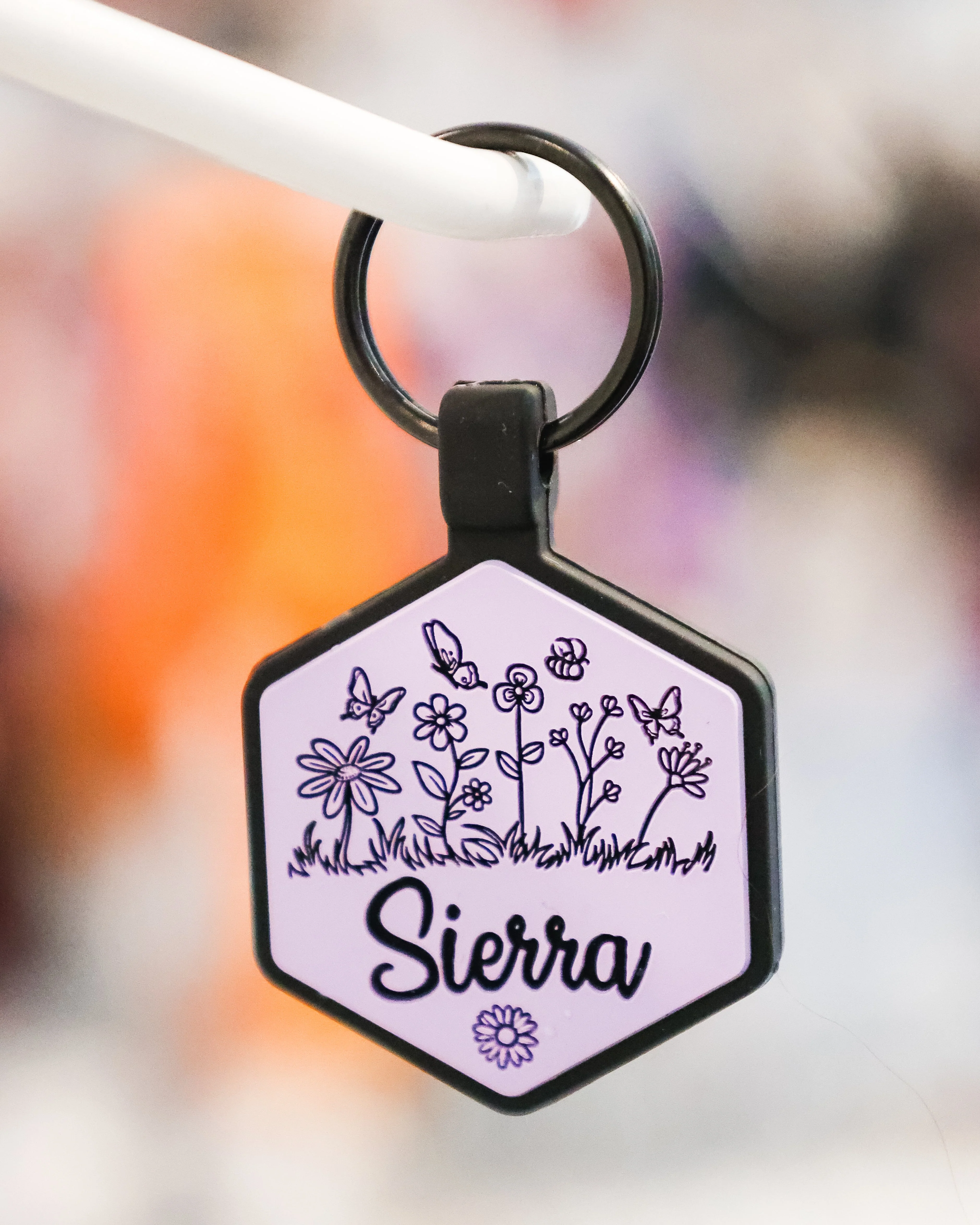 Superbloom Silicone Pet ID Tag