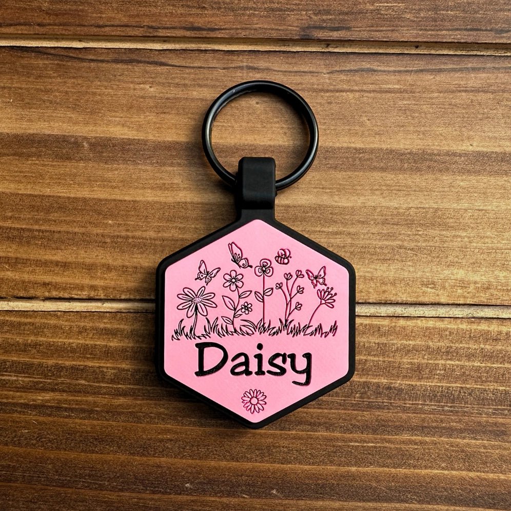 Superbloom Silicone Pet ID Tag - Image 2