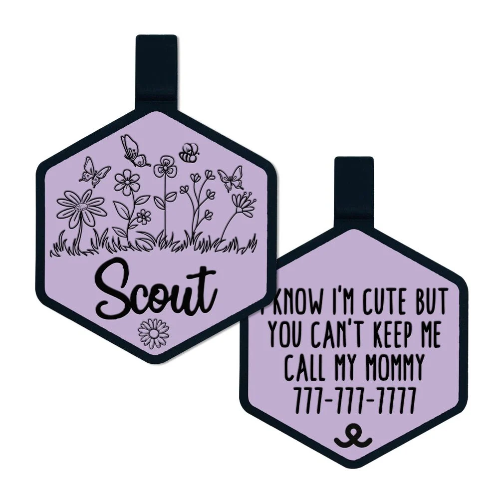 Superbloom Silicone Pet ID Tag - Image 3