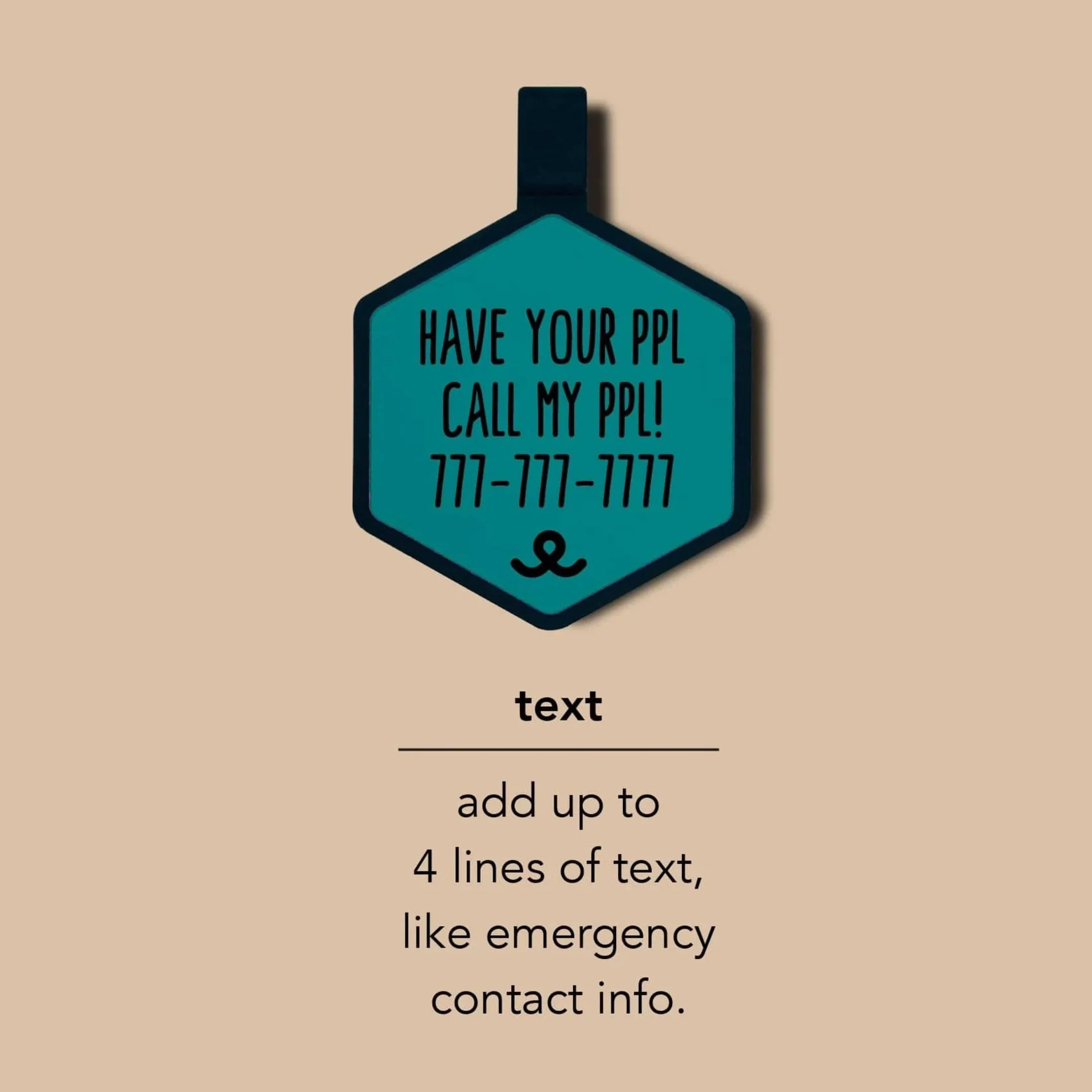 Superbloom Silicone Pet ID Tag - Image 5