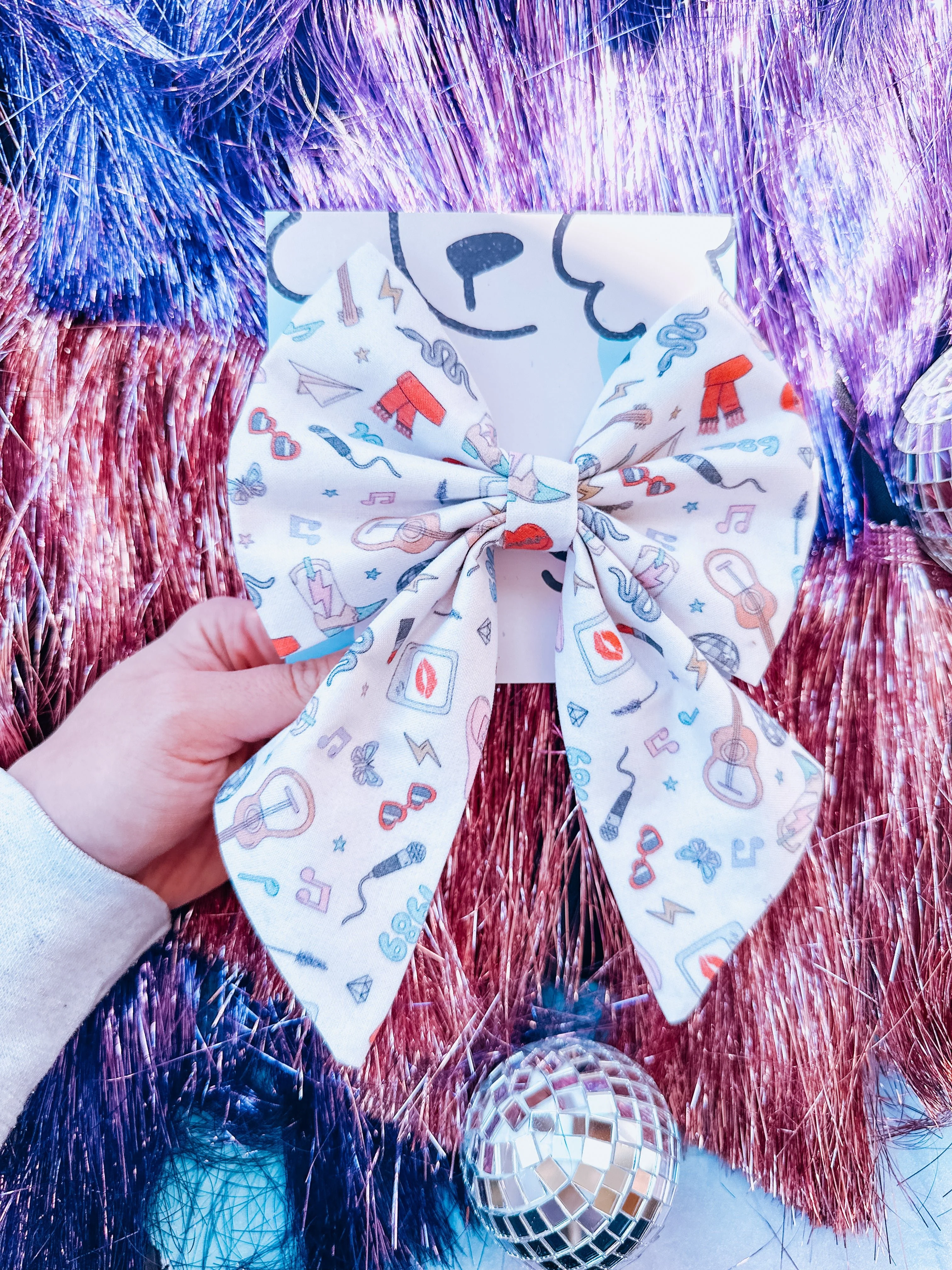 Swiftie Pet Sailor Bow - Image 2
