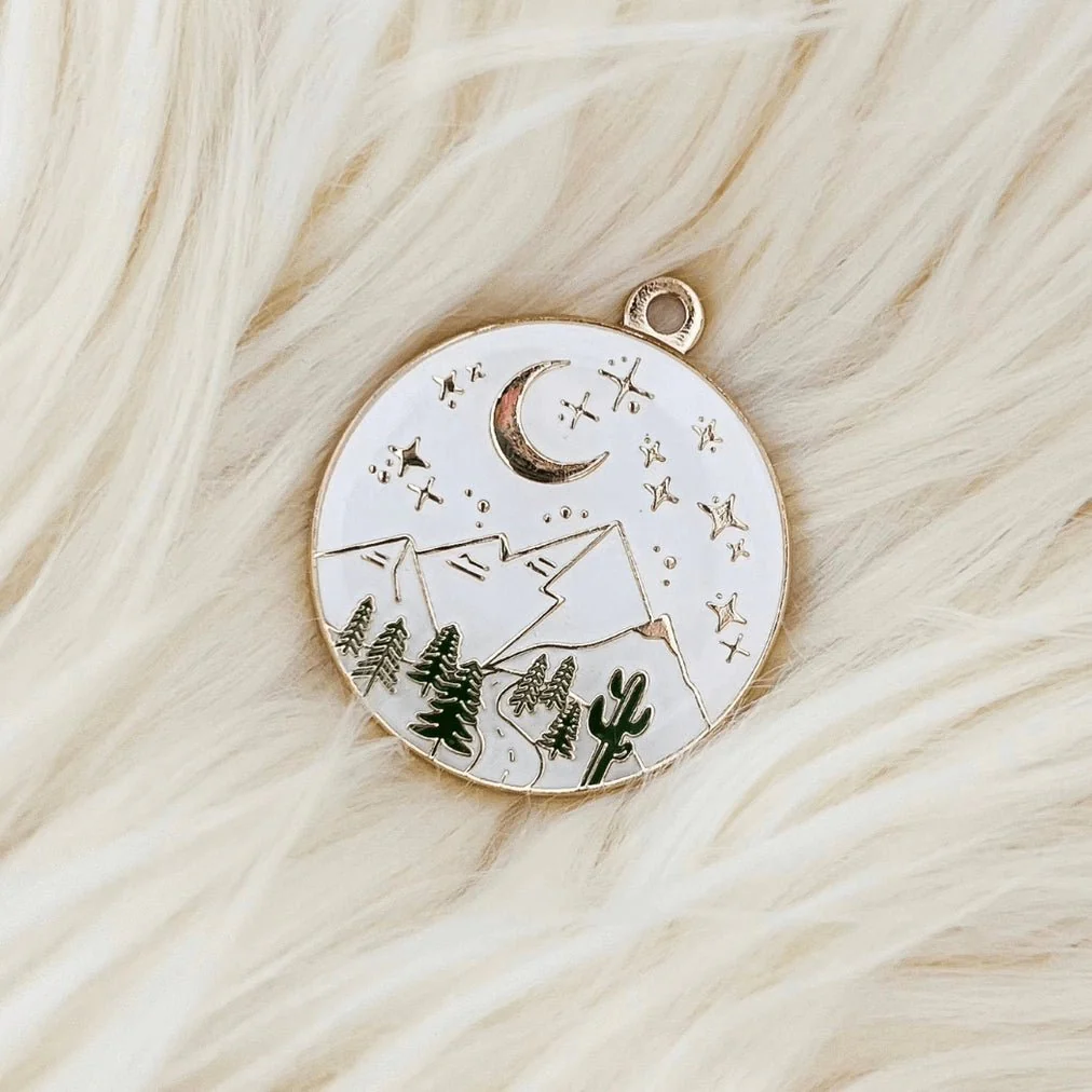 Wanderlust Pet ID Tag