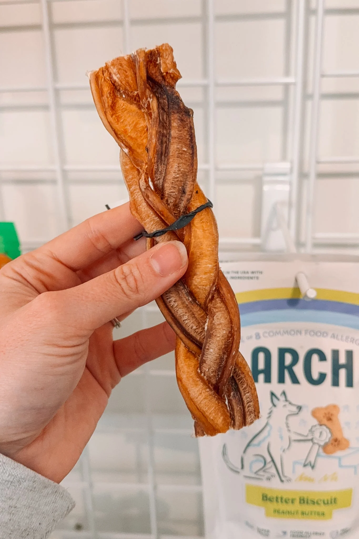 Water Buffalo Bully Braid Chew